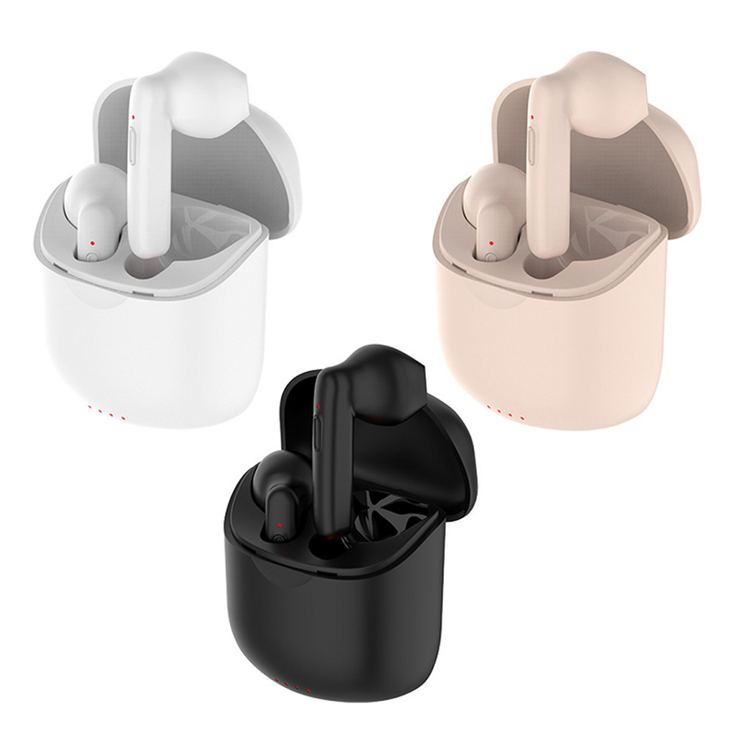 Capacidad de la batería del auricular 30mAh Bluetooth blanco 5.3 AAC/SBC soporte Tipo-C Carga rápida F10 Sonido 3 colores