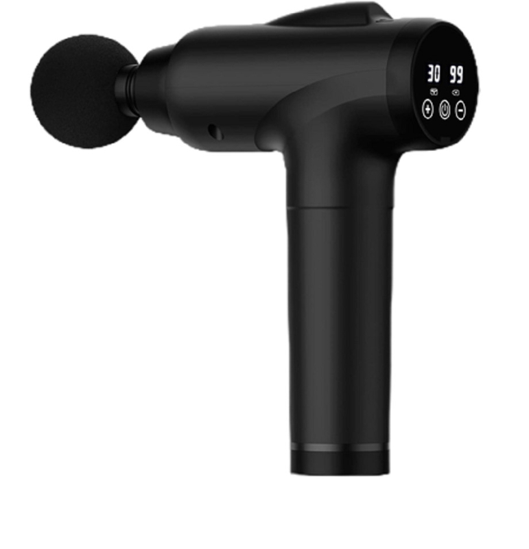 Masajeador corporal compuesto de goma ABS PC con 30W de potencia 1-30 marchas pantalla de doble modo 2500mAh batería 9 cabezas de masaje