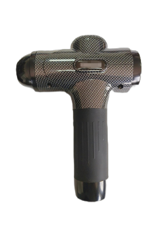 Arma de vibración muscular de 60W de potencia Conversión de frecuencia de 7 velocidades Interacción inteligente 2500mAh Batería 10 cabezas de masaje Diseño ergonómico para atleta