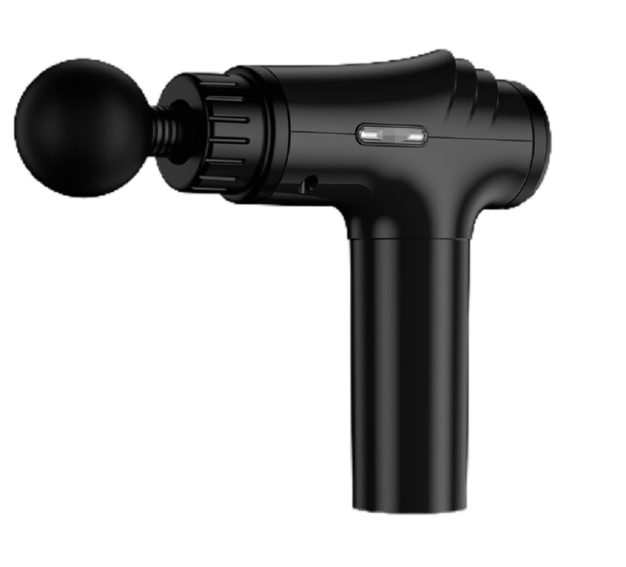 6 cabezas de masaje 30W 1-30 velocidad ajustable pistola de masaje corporal con pantalla LCD / interruptor físico + control táctil, batería de 2500mAh