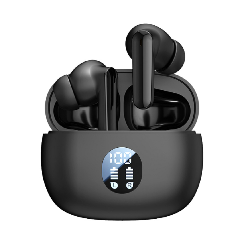 Bluetooth 5.4 TWS auriculares F10 altavoz AAC / SBC soporte negro / blanco / diseño de color de la piel para negocios, deportes, oficina y uso estudiantil