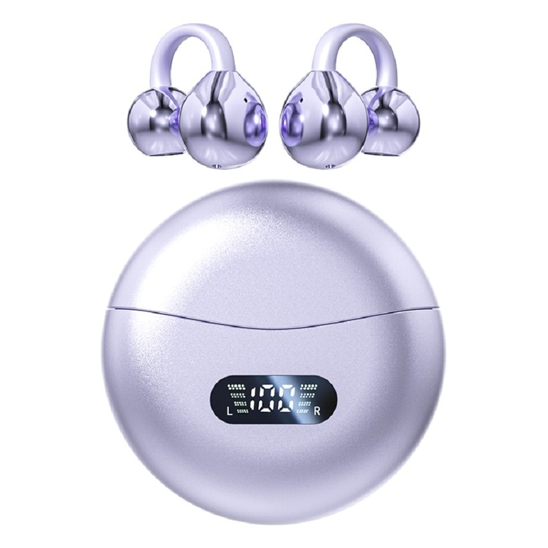 Audífonos Bluetooth 5.4 TWS con soporte de audio AAC / SBC F10 altavoz 30mAh Batería de auriculares 300mAh Cuadro de carga