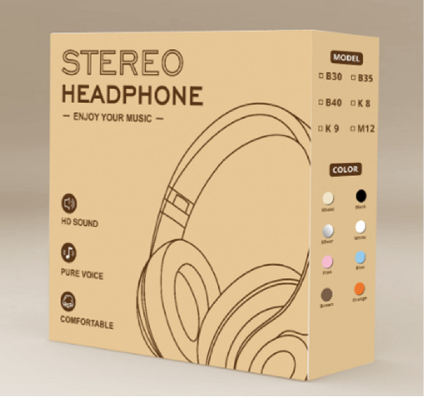 Bluetooth 5.3 auriculares, batería de 400 mAh, reproducción de 8 horas, 200 horas de espera, controlador de 40 mm, ANC de 18 dB