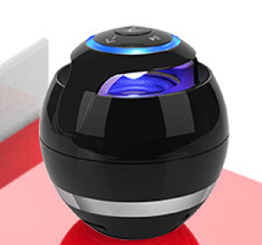 Cuerpo compacto D78*H78mm Admite Bluetooth AUX Tarjeta TF Radio FM. Batería incorporada de 300 mAh Carga USB Unidad de altavoz de 40 mm