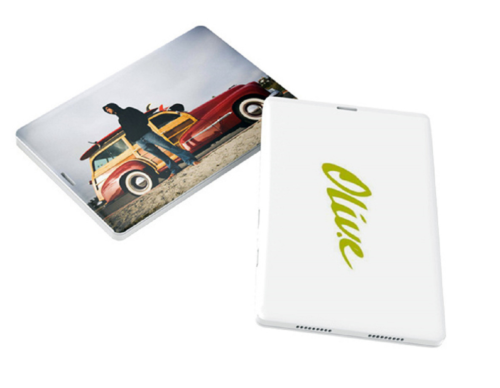 Ultra delgado 5.5mm Diseño Bluetooth altavoz inalámbrico de alta fidelidad de sonido 300mAh batería tipo-C para personas de negocios