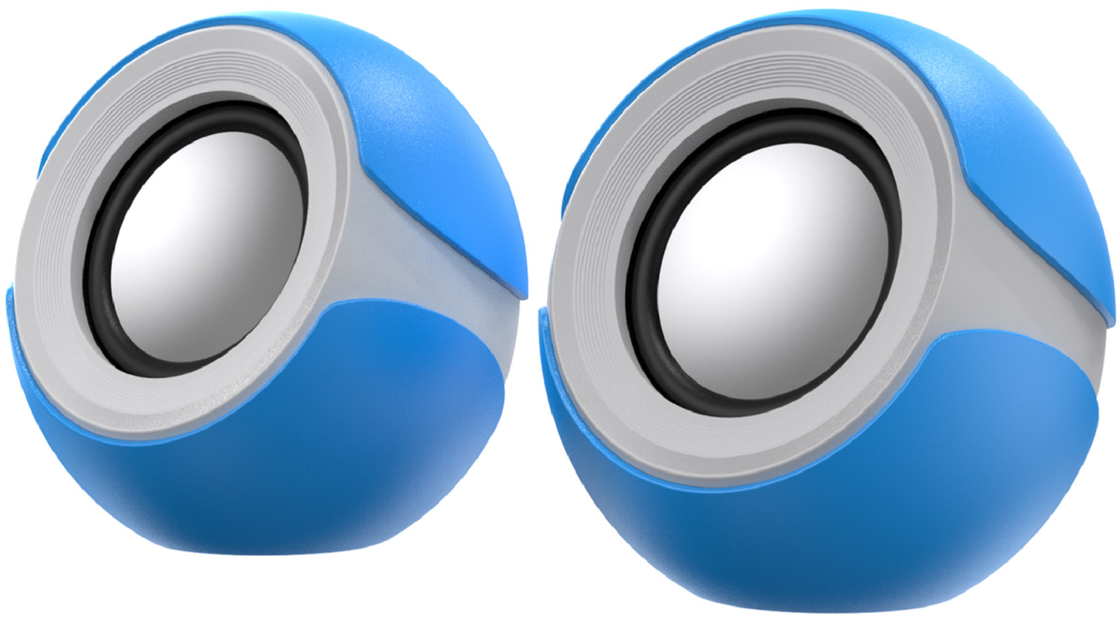 Altavoz de computadora con cable, 1.5W*2 de potencia, altavoz magnético de 32, compatible con entrada AUX, material ABS, fuente de alimentación USB 5V para estudiantes y trabajadores de oficina