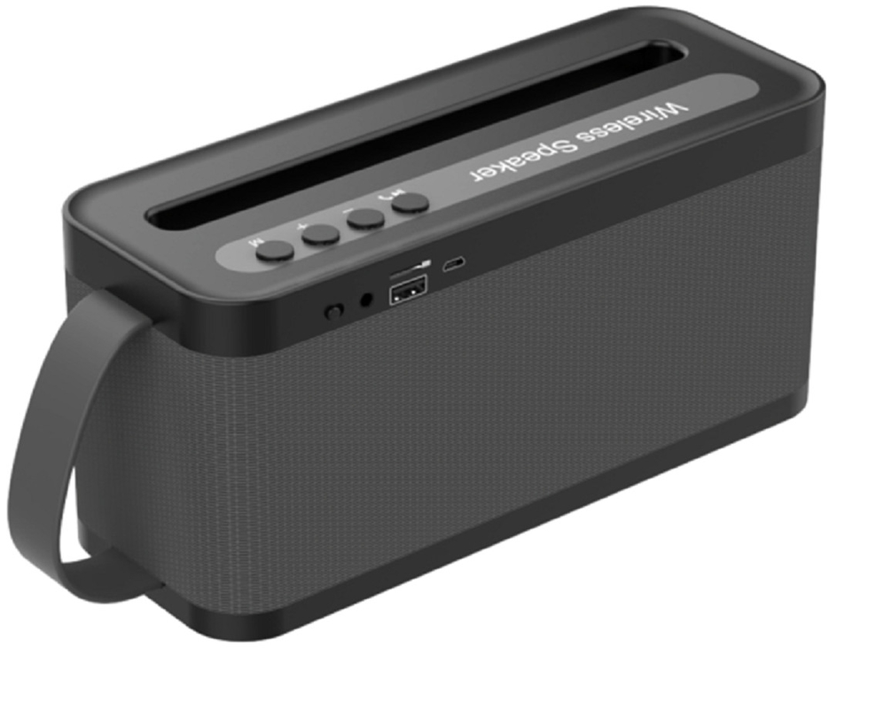 Altavoces Bluetooth Batería de 2400mAh Soporta Bluetooth Tarjeta TF Radio FM AUX Entrada USB Reproducción de manos libres Llamadas para uso doméstico