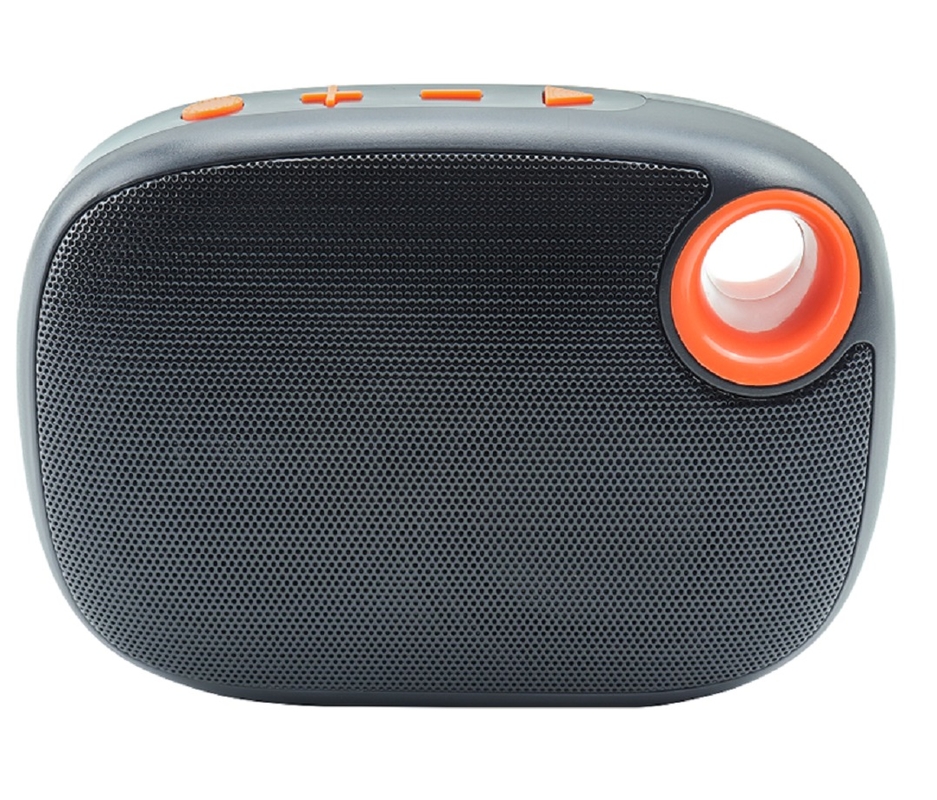 Altavoz Bluetooth multifuncional soporta Bluetooth 5.3 TF / USB Reproducción FM Radio 200mAh Batería Diseño compacto