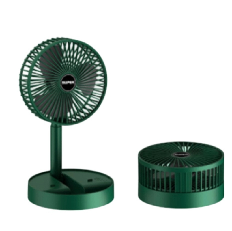USB Recargable Fan de escritorio Compacto operado por batería para viajes de oficina o actividades al aire libre