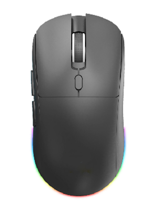 ETEK Dual-Mode (2.4G+Bluetooth) 6-Button Laser Mouse, 800-1600DPI,batería de 500mAh,para trabajadores de oficina y jugadores