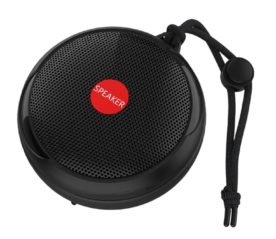 Altavoz portátil Bluetooth 5.3 con IPX7 impermeabilización 52mm conductor 3W salida Tipo-C altavoz de carga rápida Negro / Rojo / Azul / Verde