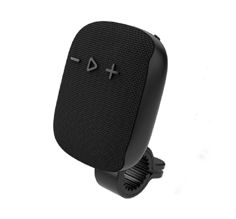 Bluetooth 5.3 altavoz, controlador de 45 mm, batería de 400 mAh, ABS + tela + material de silicona, TF / FM / USB reproducción y llamadas ((negro, rojo, azul)