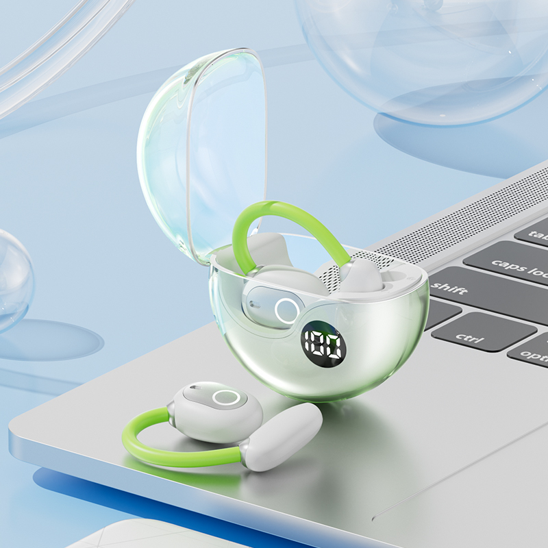 Auriculares ETEK Bluetooth 5.4 TWS con sensibilidad de 115dB, celda de auricular de 40mAh + estuche de 200mAh (placa protectora), altavoz F13