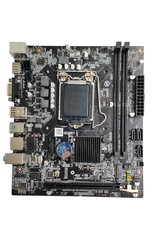 ETEK H310 Chipset Micro-ATX placa base para CPUs de 6a / 7a / 8a / 9a generación de doble canal DDR4 hasta 32GB VGA + Salidas HDMI