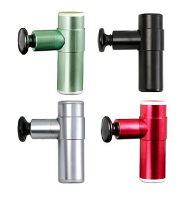 Arma de masaje ETEK Características Construcción de aleación de aluminio Con batería de 1800mAh Motor de 25W que ofrece vibración de 3200 RPM