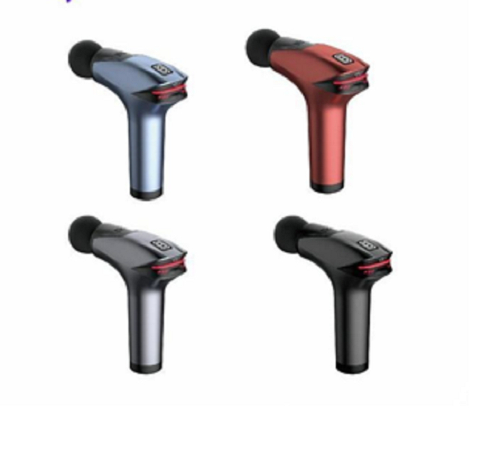 Las pistolas de masaje cuentan con construcción ABS+silicona con voltaje nominal de 7,4 V, entrada de 5 V/2 A, potencia de 30 W, batería de 1800 mAh y velocidad de 1800-3200 RPM