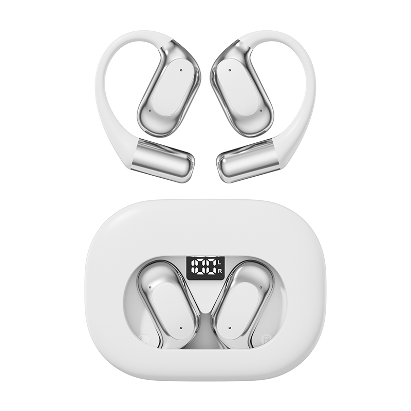 Auriculares inalámbricos compatibles con los protocolos A2DP, AVRCP y HFP. Altavoces con anillo de cobre F13. Blanco, negro o color piel.