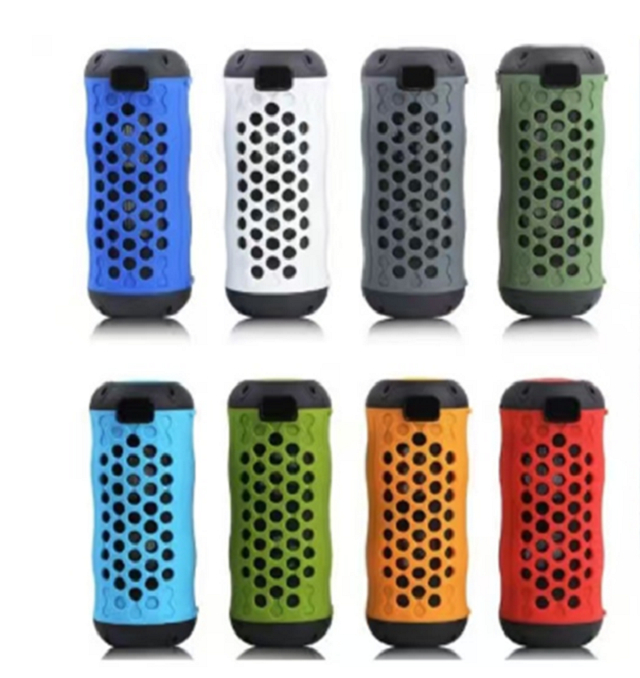 Altavoz Bluetooth a prueba de agua, altavoz Bluetooth TWS 5.3, salida de 5W*2, 2000mAh, 5-8H de reproducción, AUX/MP3, IPX6 a prueba de agua