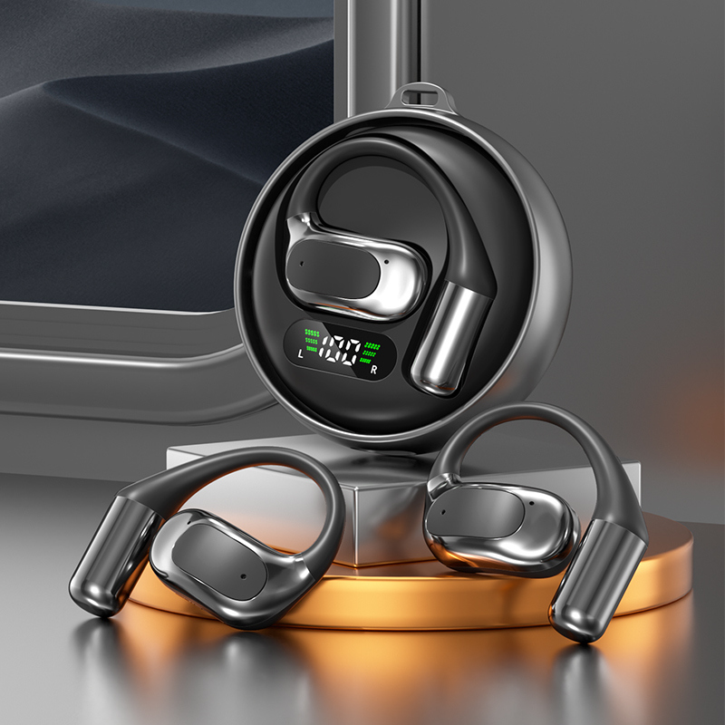 TWS Bluetooth 5.4 auriculares,A2DP/AVRCP/HFP, controlador de anillo de cobre de 13 mm, negro/color de piel, chip Bluetrum5756C