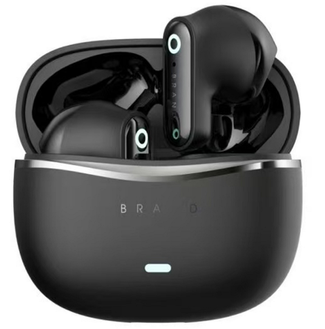 Auriculares inalámbricos TWS, Bluetrum 5756T, altavoz de 13 mm, alcance de 10 m, 4 horas de reproducción, estuche de 25 mAh + 180 mAh, negro/blanco/rosa