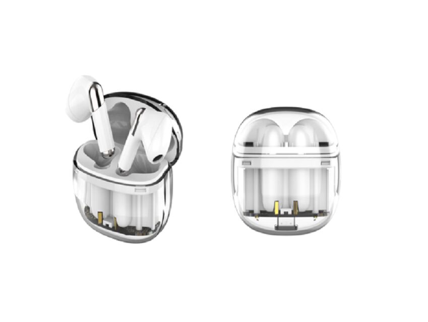 Auriculares TWS con controladores dinámicos de 13 mm, doble micrófono ENC, 4 horas de reproducción y estuche de carga de 250 mAh