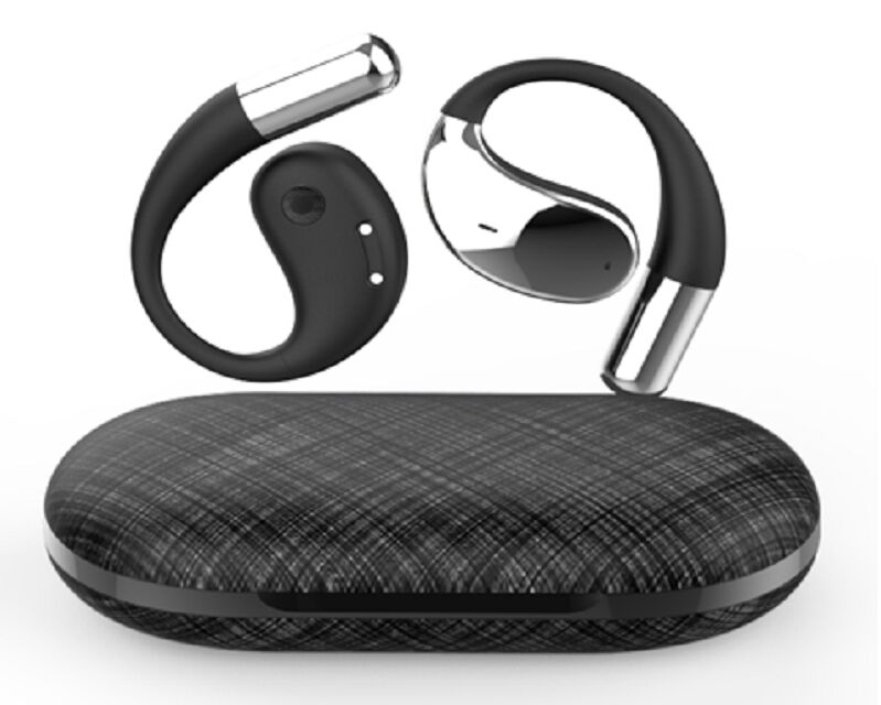 OWS Bluetooth Earbuds, chip AB5656C, controlador de 14 mm, tiempo de juego de 3 horas, batería de 30 mAh + 300 mAh, HSP / HFP / A2DP / AVRCP, rango de 10 m, 3 colores