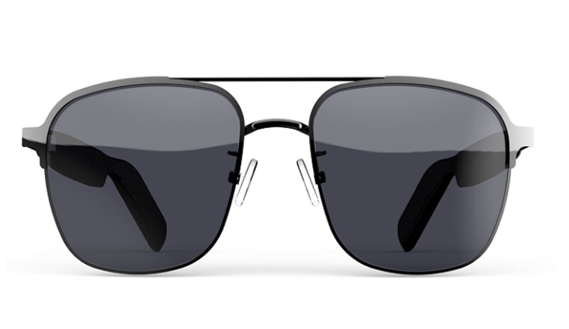 Gafas de audio inteligentes, sonido de alta fidelidad, micrófono MEMS, Tipo-C, 40g, ZK5756C, para ciclistas, corredores, personas que viajan al trabajo y trabajadores remotos