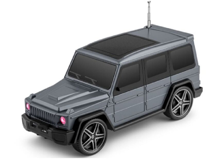 Altavoz Bluetooth solar en forma de coche, JL 5.3, 10W, 1200mAh, ABS + malla de hierro, 4 colores