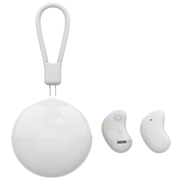 TWS Earbuds BT5.3,4H Play, Type-C, White/Black, Bluetrum AB5656