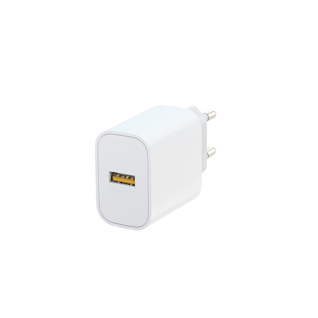 EE.UU. 12W Cargador 5V/2.4A Salida AC100-240V Amplio voltaje Blanco