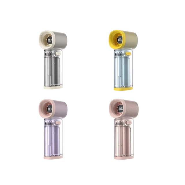 3000mAh ventilador de niebla portátil 40ml Tanque / 8W doble enfriamiento Tipo-C de carga rápida 4 colores