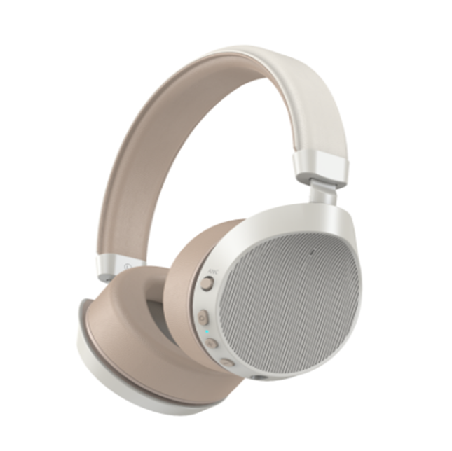 Auriculares con cancelación de ruido BT5.3, controlador de 40 mm, batería de 40 horas, modo ANC dual, carga rápida de 2.5 horas