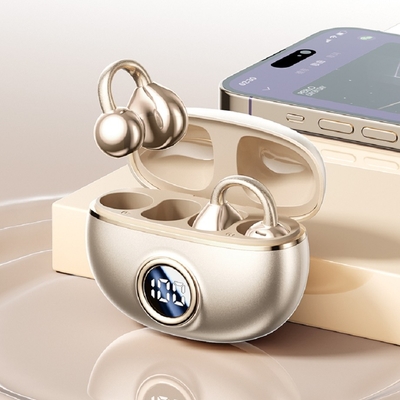 Bluetooth 5.4 A2DP/AVRCP/HFP Soporte Titanio Diafragma altavoz 4g por oreja impermeable al agua impermeable al sudor para personas de negocios jugadores